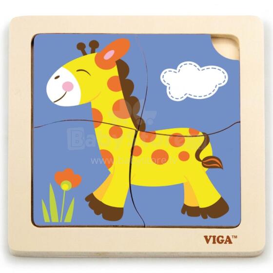 VIGA Asi Ati Puzzle Giraffe