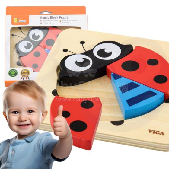 VIGA Vidzĩ ƒe Ati Gbãtɔ ƒe Puzzle Ladybug