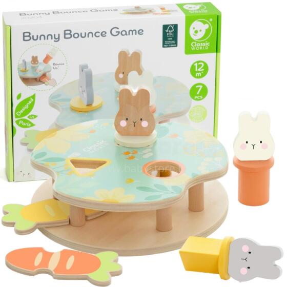 CLASSIC WORLD Ati Fefe Titri Bunnies 12m +