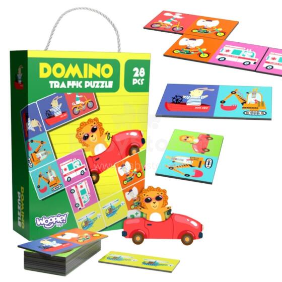 WOOPIE Hehenana Fefe Ʋuɖoɖo Lãwo Puzzle Domino Montessori