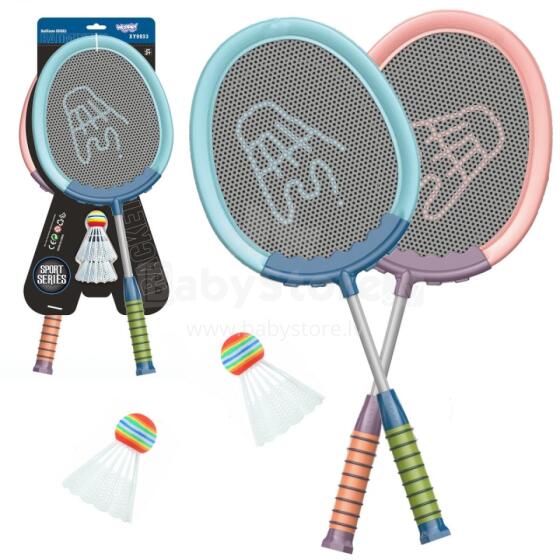 WOOPIE Babington Rackets kple Shuttlecocks Ðoɖo 2pcs.
