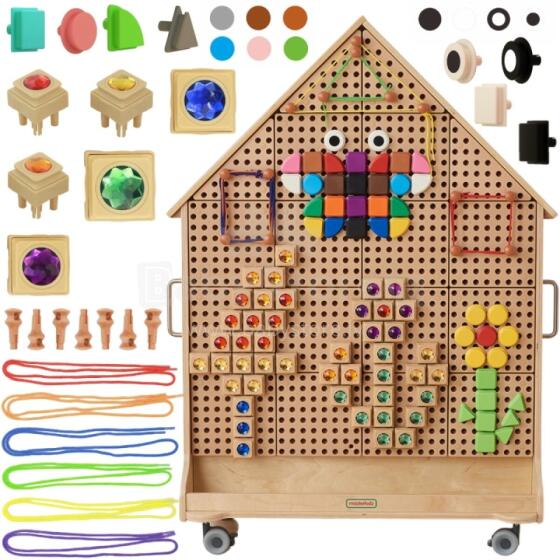 MASTERKIDZ Ati STEM Board Freestanding XXL le Aƒe ƒe Nɔnɔme me + Kpekpeɖeŋunuwo