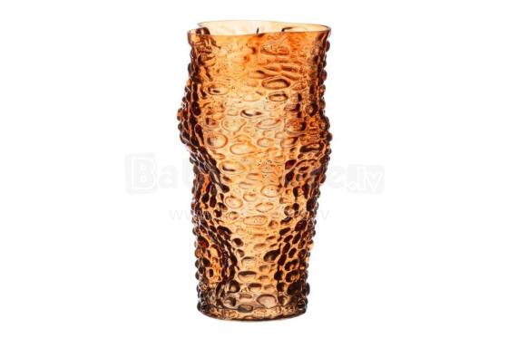 4Living vaas Ripple amberpruun 26,5 cm