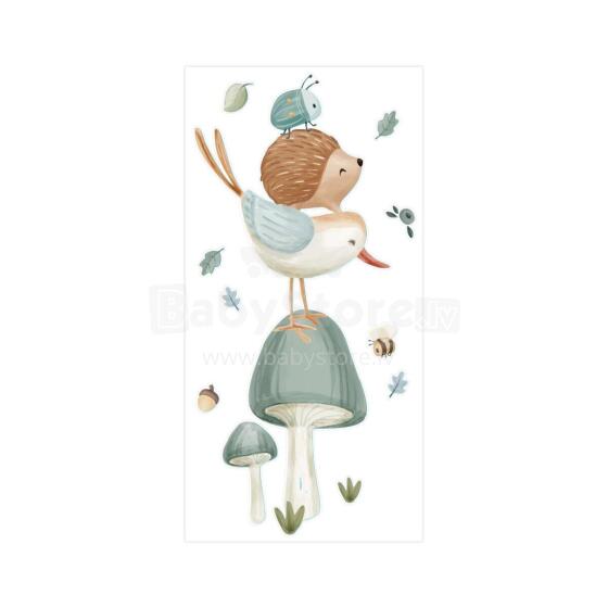 Little Dutch Wall Sticker Art.WD379030 Forest Friends Seinakleebis