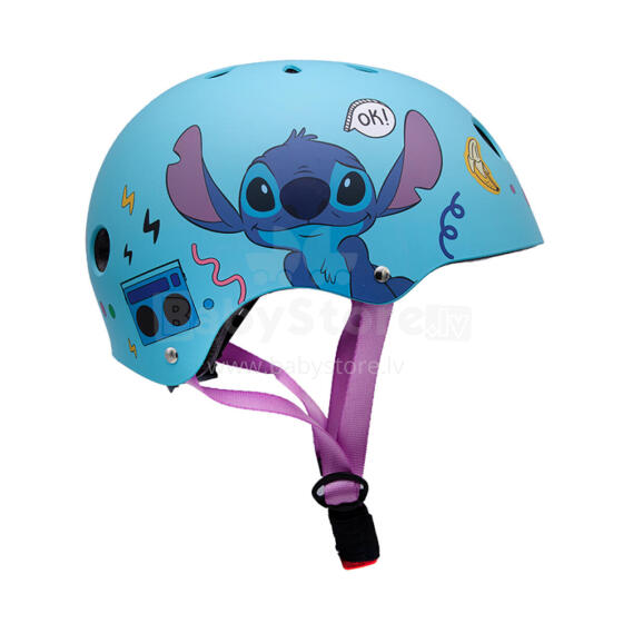 Disney Sport Helmet Stitch Art.59299  Sertifitseeritud, reguleeritav kiiver lastele