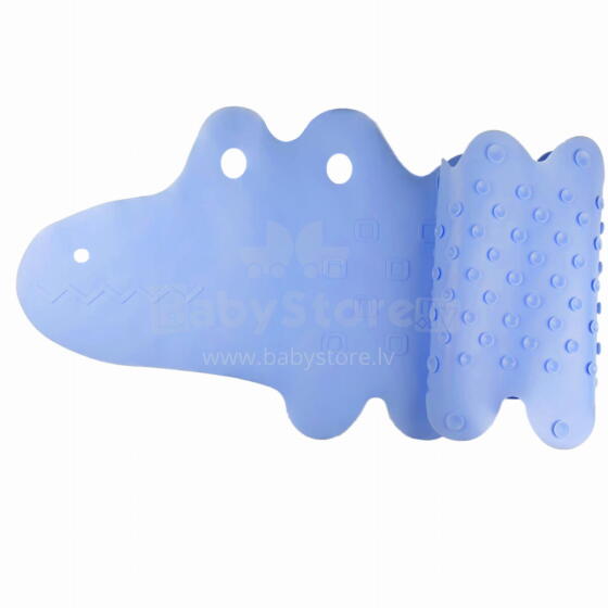 Bam Bam Bath Mat Crocodile Art.BL148 Blue Kylpymatto