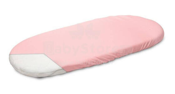 Miminu Jersey Sheet Art.252072 Pink Hälli lina 78x35cm