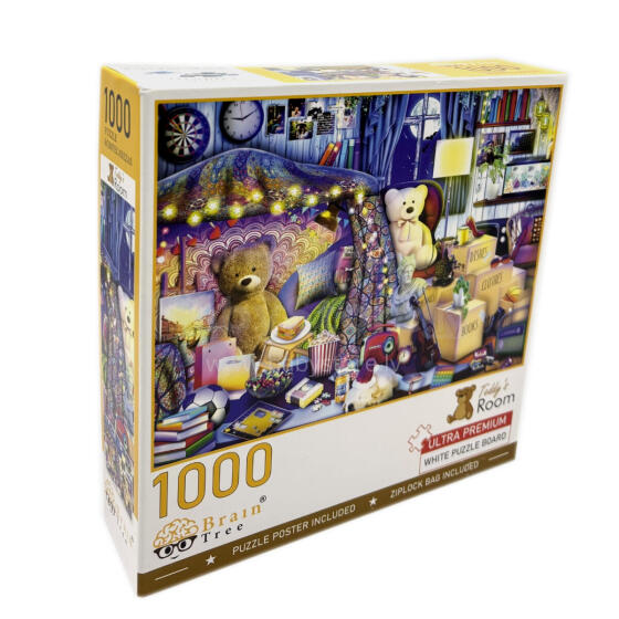 Aju Puudli Pusle, Lācīša Teddy Tuba, 1000 tükki