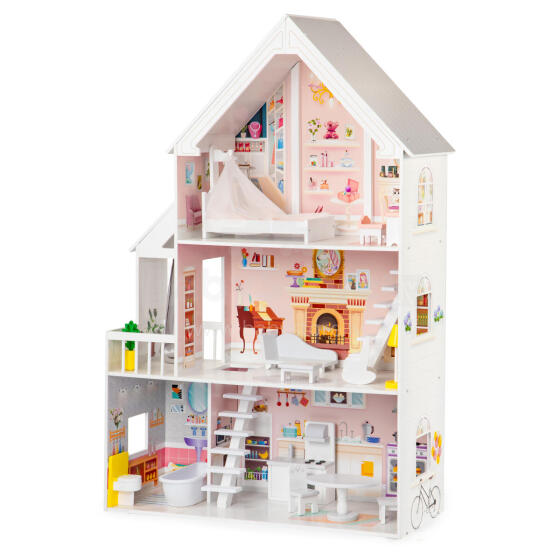 Puidust nukkude maja XXL Pudrowa residents, ECOTOYS