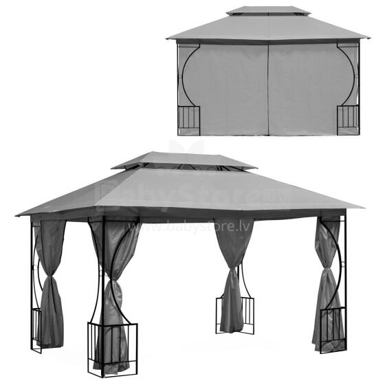 Aedapaviljon Telk Gazebo 3x4 m Täis Küljeseintega MultiGarden