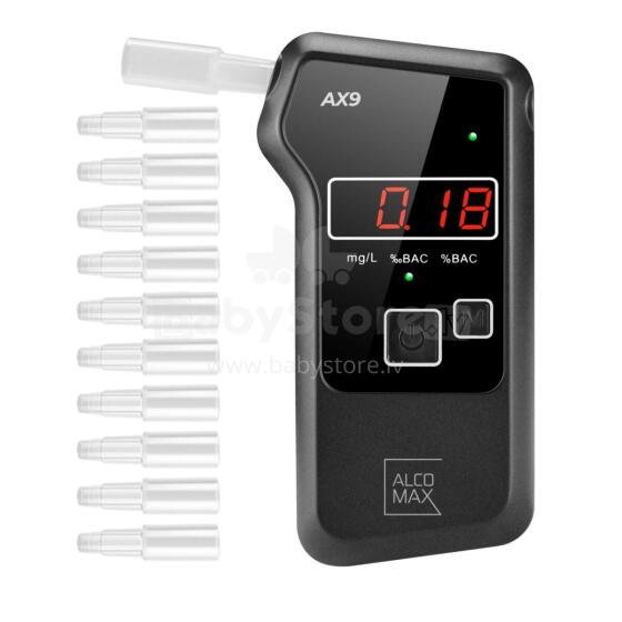 AX9 elektrokeemiline alkomeeter PLATINUMiga