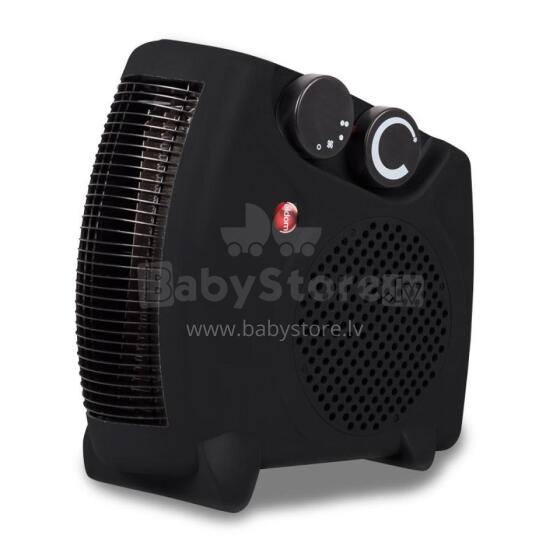Farelka 2000W ELDOM HL8C musta värvi ventilaatorsoojendi