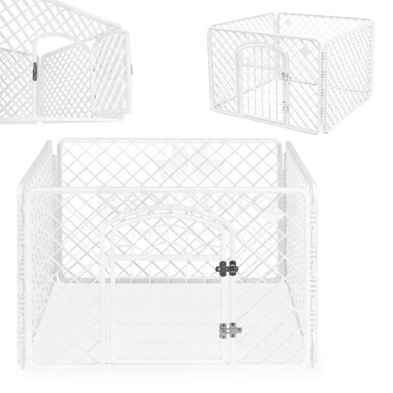 Suur mänguaed / kennel / jooks koerale või kassile valge Petsi