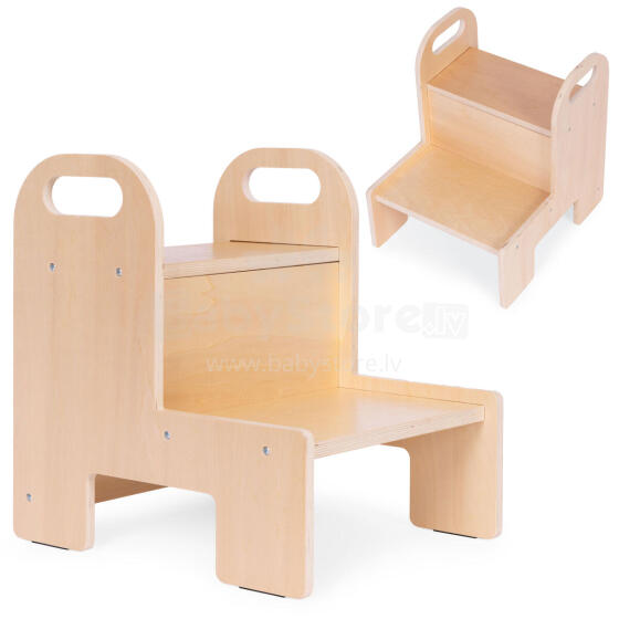 Köögis abiline laste trepid vineer ECOTOYS