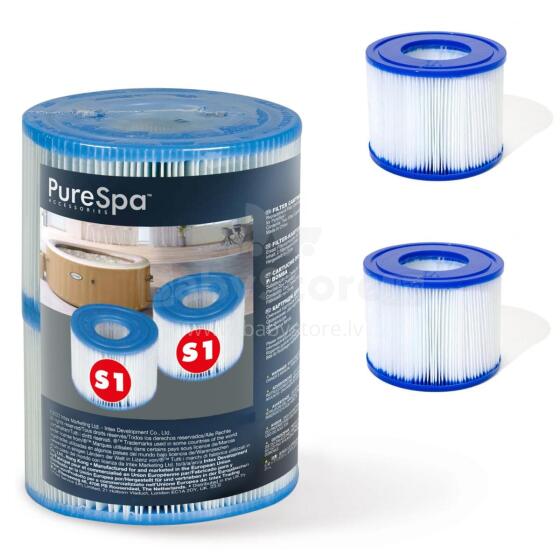 Filtrid S1 komplekt 2tk Pure SPA INTEX 29001