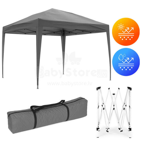 Aedapaviljon Telk 3x3 m Pop-Up Katusekonstruktsioon Aiale või Terrassile MultiGarden