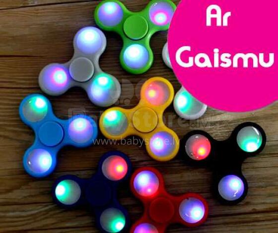 Hand SpinnerRokas virpulis-spineris ar gaismu .