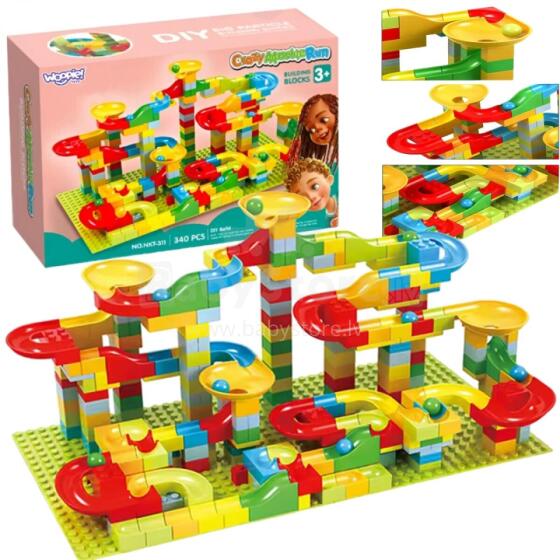 WOOPIE pallirada ehituskomplekt 340 tk.