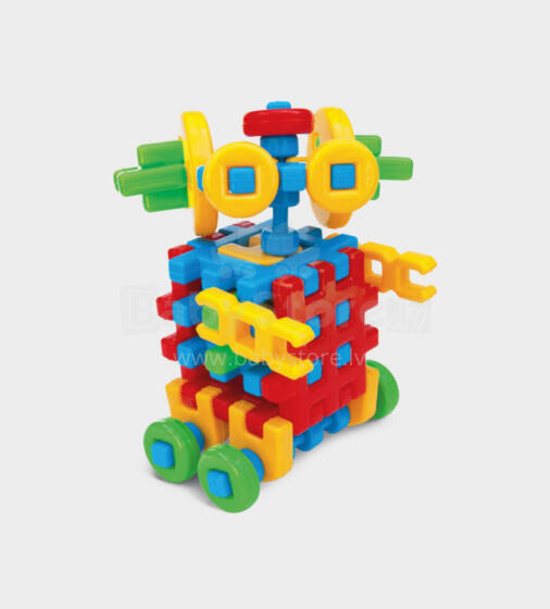 MARIOINEX 901472 Construction Blocks Robot
