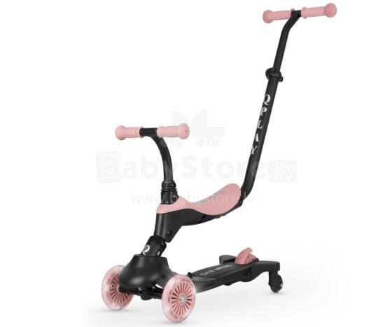 MILLY MALLY 6310 Qplay Tõukeratas Sema Evo 3in1 Korallroosa