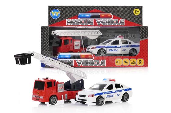 ARTYK 131714 2 auto komplekt Tulekahju + Politsei