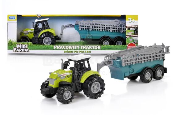 ARTYK 132902 Mini Farm Traktor koos Haagisega