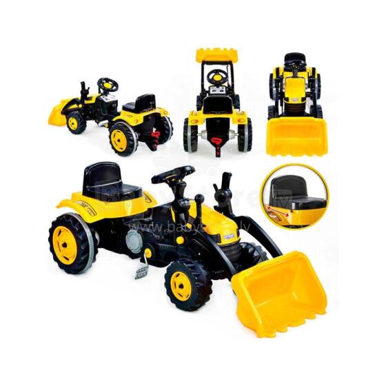 WOOPIE Pedal Traktor Farmer MaxTrac Classic Buldooser Kopp