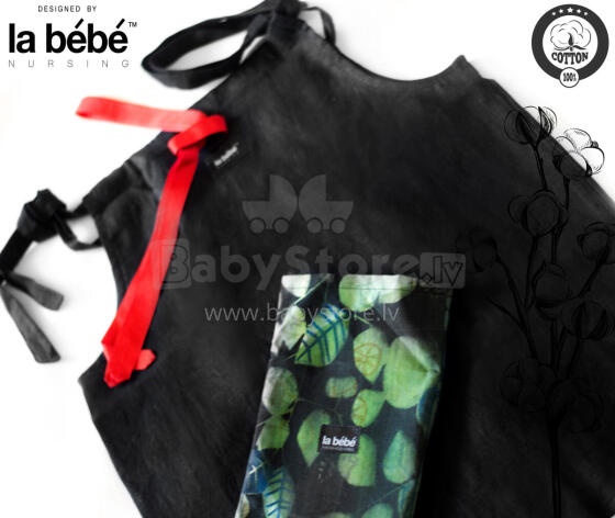 La bebe™ Mama Blouse Linen Art.2882 Naturaalsest linasest universaalne pluus rasedatele naistele, Black