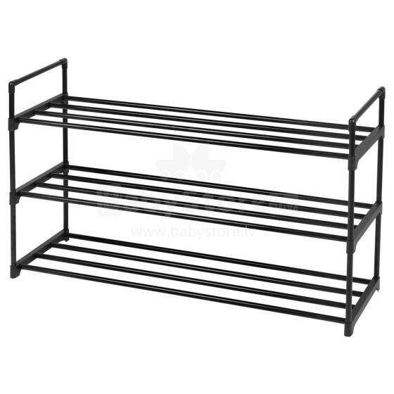 Must kingariiul kabinet kolme riiuliga