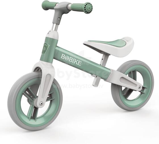 Mncylion Balance Bike Bobike Art.255175 Green Children's bicycle - runner with metal frame