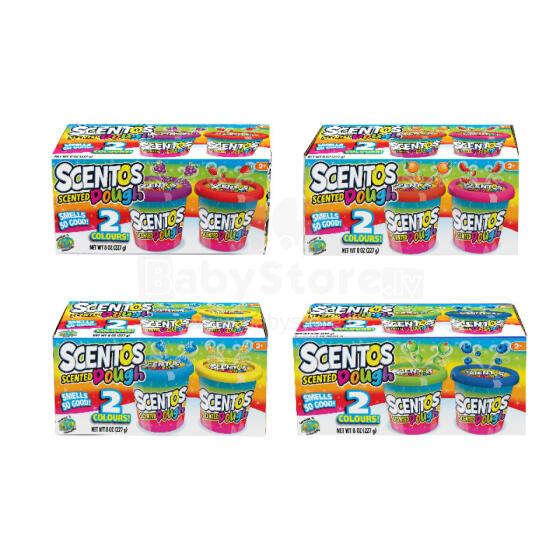 SCENTOS ST 45610 Lõhnav Mängutainas 2 tk värvide segu