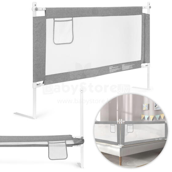 Bed safety rail, 150 cm, protective barrier for children, ECOTOYS
