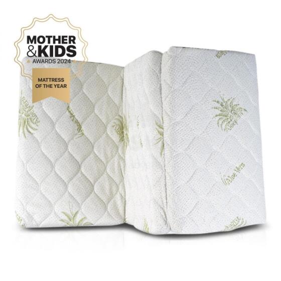 Mini Baby  Tourist Mattress Art.257792 White Kokkupandav madrats mänguaedikutele 120x60 cm