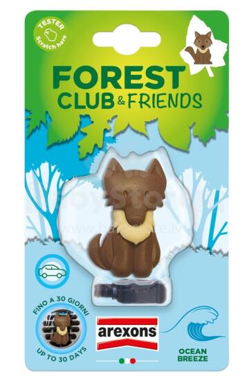 Forest club – WOLF ароматизатор на вентиляцию