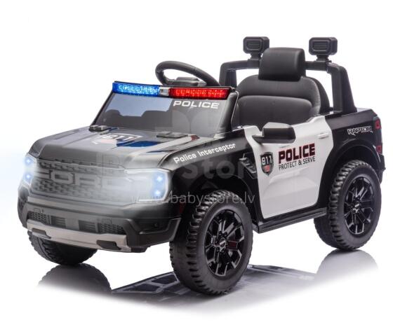 MILLY MALLY 6487 Aku toitel sõiduk Ford Ranger Politsei Must