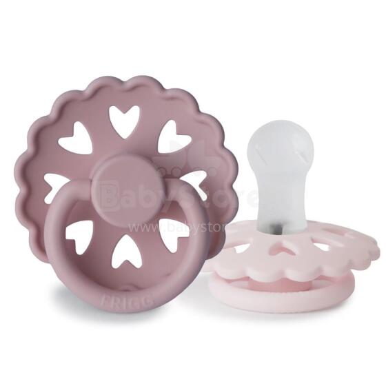 Frigg Fairytale Round Silicone Art.100141 The Little Mermaid/The Snow Queen mannekeen (lutt), mis on valmistatud 100% looduslikust kummist vanuses 0-6 kuud. (2 tk.)