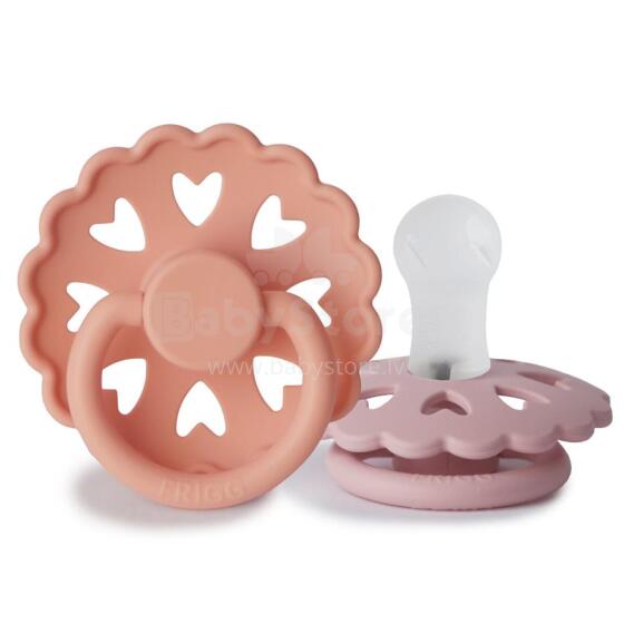 Frigg Fairytale Round Silicone Art.100148 The Princess and the Pea/Thumbelina mannekeen (lutt), mis on valmistatud 100% looduslikust kummist vanuses 6-18 kuud. (2 tk.)