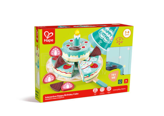 HAPE interaktiivne sünnipäevatort, E3180A