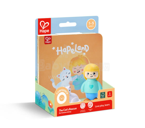HAPE kassipoja pääste mängukomplekt, E3430K