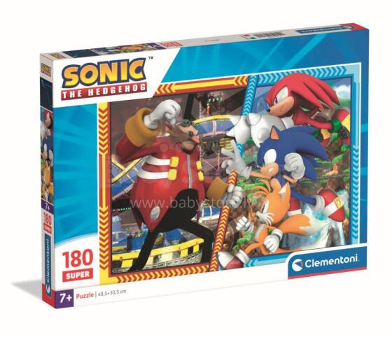 CLEMENTONI LASTELE PUZZLE super Sonic 2025, 180 tk,, 29795