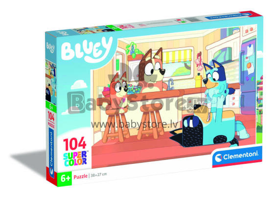 CLEMENTONI Bluey pusle, 104 tk, 27169