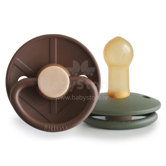 Frigg Little Viking Round Latex  Art.101549 Bjorn/Ragnar mannekeen (lutt), mis on valmistatud 100% looduslikust kummist vanuses 6-18 kuud. (2 tk.)