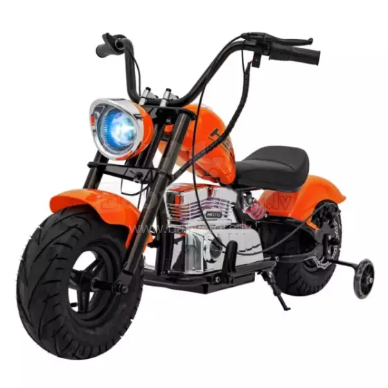 Motorcycle Chopper Warrior Art.260377 Orange Võimas 12v lapsega elektriline auto