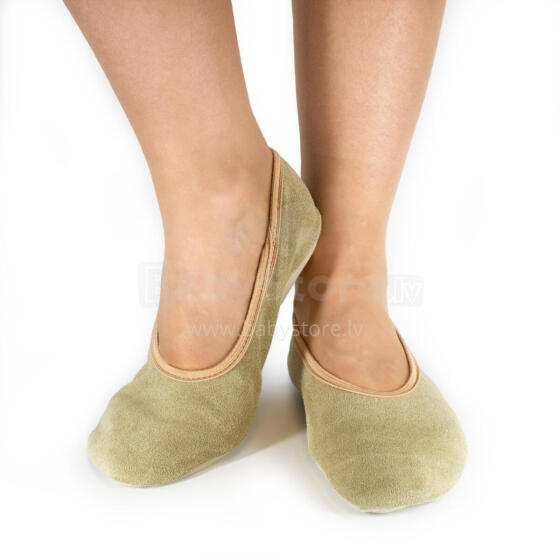 Bebe Basic Hip-Hop Gymnastics Shoes Art.SB120 Olive  Barefoot võimlemissussid