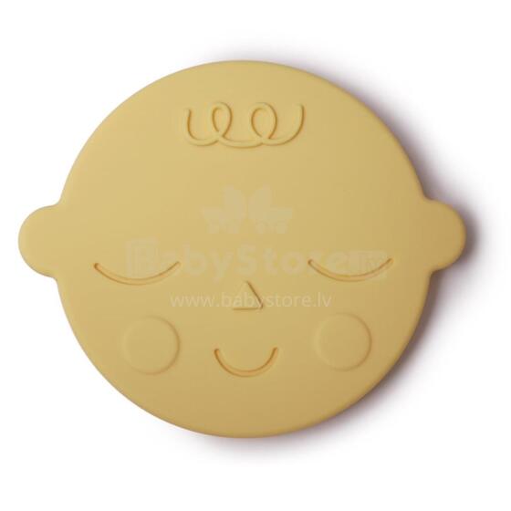 Mushie  Silicone Teether Face Art.2560320 Silikoonist kõristi (100% looduslik)