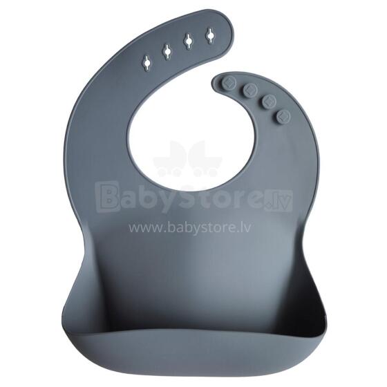 Mushie Silicone Bib Art.2500203 Tradewinds Beebipõll on valmistatud 100% kvaliteetsest silikoonist