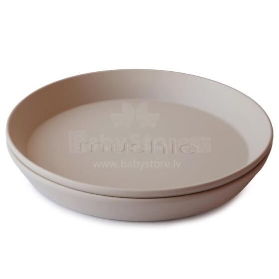Mushie Dinner Plate Art.2305206 Vanilla Kiddish taldrik