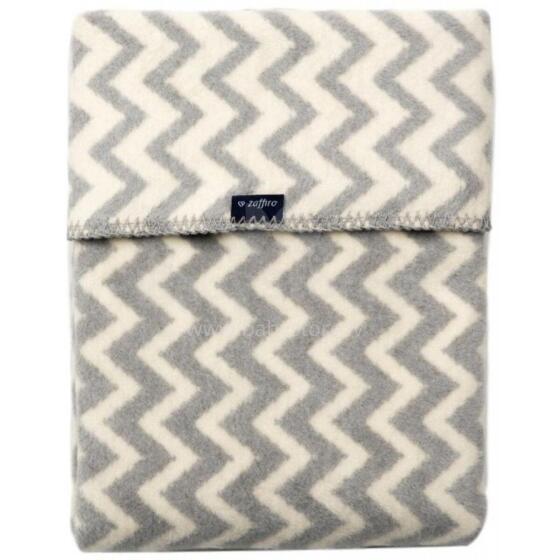 MILLI tekk Grey&White Zigzag 75x100 cm, MIL1210286