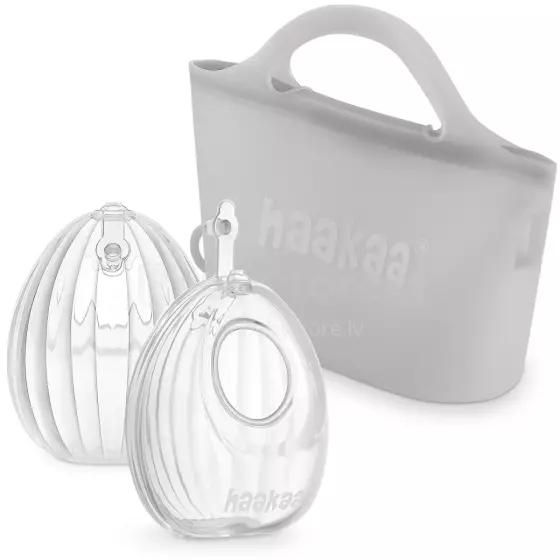 Haakaa Shell Pumps & Steriliser Bag Combo Art.MHK201