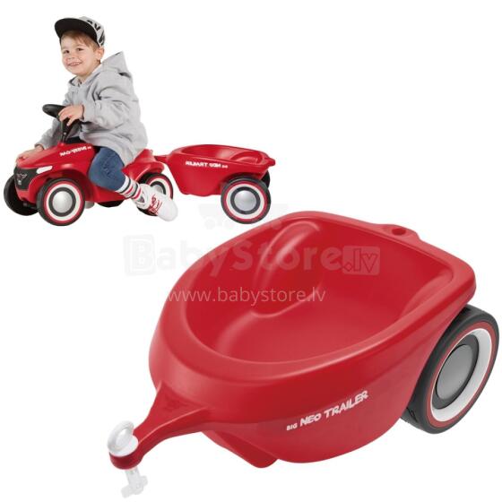 BIG Haagis Bobby Car Neo Punane